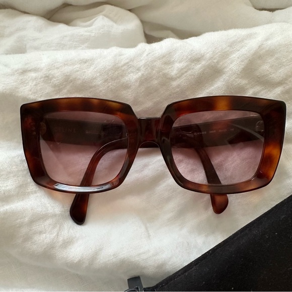 Celine “Emma” Sunglasses in Havana - Picture 3 of 7